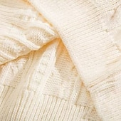 preiswerte Herrenpullover-Herren Pullover Zopfmuster Stricken Normale Oberteile Gestrickt Schmale Passform Einfach Rundhalsausschnitt Strickware Zeitgenössisch Lässig Alltagskleidung Bekleidung Herbst Schwarz Blau M L XL