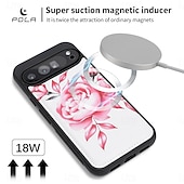 رخيصةأون جراب للهواتف الأخرى-هاتف غطاء من أجل غوغل بيكسل 9 برو اكس ال Pixel 8 Pro بكسل 9a حافظة بطاقة المحفظة انفصال حماية كاملة للجسم مع الحبل مكتب  /  الأعمال جلد أصلي
