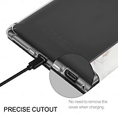 رخيصةأون أغطية Kindle-غطاء حماية تابلت لجهاز أمازون كيندل بيبر وايت (الجيل الثاني عشر) 2024، كيندل بيبر وايت (الجيل الحادي عشر) 2022، بمقبض 6 فتحات، مع خاصية الإيقاظ/النوم التلقائي الذكي، واقٍ كامل للجسم، مصنوع من مادة TPU