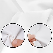 preiswerte Businesshemden für Herren-Herren Kleidhemd Einfach Formell Hochzeit Weiß Marineblau Blau Grau Langarm Umlegekragen Ganzjahres Bekleidung Patchwork