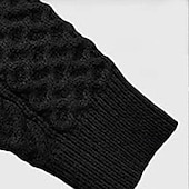 Недорогие мужской пуловер-свитер-Муж. Вязаная ткань Пуловер Свитер Кабель Вязать Обычные топы Трикотаж Облегающий крой Полотняное плетение &quot;Круглый вырез &quot;&quot;под горло&quot;&quot;&quot; Рождество Вязаная одежда Рождество Повседневные Одежда