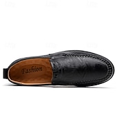 preiswerte Slipper Schuhe-Herren-Slipper aus Kunstleder, lässig, bequem, für Autofahrer – leicht, für Geschäftsreisen und den Alltag