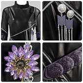 cheap Girls' Costumes-Kpop Inspired Korean Idol Inspired Pop Star Costume Fancy Dress Virtual Idol for Girls' Kid's Adults' Halloween Carnival Performance Comic Con Anime Expo