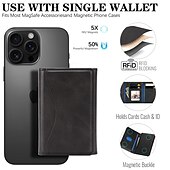 お買い得  iPhone用ケース-電話 ケース 用途 iPhone 17 16 15 14 Pro Max Plus 16e 13 Pro Max バックカバー 磁石バックル キックスタンド カード挿入口 レトロ風 TPU PUレザー