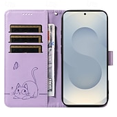 levne Ostatní pouzdra-telefon Carcasă Pro Google Pixel 10 Pro XL Pixel 9 Pro XL Pixel 8 Pro Pixel 7 Pro Pouzdro na peněženku Ochrana celého těla s Lanyardem Nárazuvzdorné Kočka Retro PU kůže