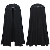 tanie Płaszcze i peleryny-Retro / vintage Średniowieczne Renesansowa Peleryna Płaszcz Wampir Wiking celtycki rycerz Strój na bal maskowy Męskie Damskie Dla obu płci Celtyckie Halloween Karnawał Spektakl LARP Ren Faire Doroślu