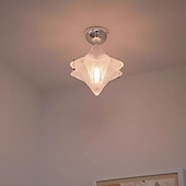 voordelige Eenvoudige Plafondlampen-ster plafondlamp – matglazen armatuur voor de hal &amp;entree