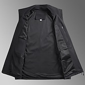 Χαμηλού Κόστους Ανδρικό Γιλέκο Ψαρέματος-Ανδρικά Veste Gilet Γιλέκο ψαρέματος ΕΞΩΤΕΡΙΚΟΥ ΧΩΡΟΥ Καθημερινά Μοντέρνα Καθημερινό Άνοιξη Φθινόπωρο Κουμπώσου Τσέπη Νάιλον Άνετο Σκέτο Φερμουάρ Όρθιος Γιακάς Κανονικό Μαύρο Λευκό Χακί Πράσινο Χακί