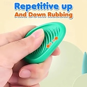 levne Osobní péče a zdraví-6 ks měkkých relaxačních kamenů – hračky pro senzorickou úlevu od stresu pro teenagery, ideální jako dárky na Halloween, Vánoce, zimu a Nový rok