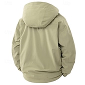 preiswerte Sportjacke-Herren 2in1 Regenjacke Sport Jacke Wanderjacke Windjacke Sport im Freien Campen und Wandern Wasserdicht Windjacke Reißverschluss Tasche Herbst Winter Ganzjahres Einfarbig Aktiv Lässig Mit Kapuze