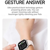 abordables Montres connectées-LM29 Montre intelligente 2.06 pouce Smartwatch Montre Connectée Bluetooth 4G Podomètre Rappel d&#039;appel Moniteur d&#039;Activité Compatible avec Android iOS Hommes GPS Longue Veille Appels Mains Libres IP68