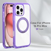 お買い得  iPhone用ケース-電話 ケース 用途 iPhone 17 Pro Max 17 Air 16 15 14 Pro Max Plus 13 Pro Max バックカバー ワイヤレス充電をサポート キックスタンド 耐衝撃 レトロ風 TPU アクリル