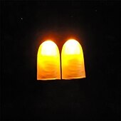 economico Luci decorative-set di luci magiche per il pollice, trucco magico con luci per le dita, lampada a led per le dita, luci per i pollici, oggetti di scena per la magia delle feste