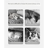 abordables Housse de canapé pour animaux de compagnie-Tapis de lit pour animaux de compagnie épais et chaud pour chiens et chats coussin en coton amovible et lavable coussin de sol réversible matelas confortable pour animaux de compagnie gris et marron