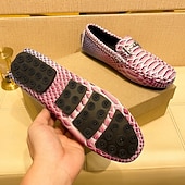 preiswerte Freizeit-Loafer-Herren-Loafer in Rot und Orange mit Schlangenmuster – Partyschuhe mit exotischem Muster zum Hineinschlüpfen für formelle Anlässe, Hochzeiten und das Nachtleben