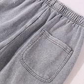 tanie Dresy-Męskie Spodnie dresowe Uprawiający jogging Spodnie Ściągana na sznurek Kieszeń Elastyczny pas Równina Komfort Sporty na świeżym powietrzu Codzienny Moda Codzienny Czarny Fioletowy Średnio elastyczny