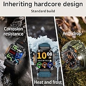 Χαμηλού Κόστους Smartwatch-HT36 Εξυπνο ρολόι 2.01 inch Bluetooth Βηματόμετρο Υπενθύμιση Κλήσης Παρακολούθηση Ύπνου Συσκευή Παρακολούθησης Καρδιακού Παλμού καθιστική υπενθύμιση Συμβατό με IP68
