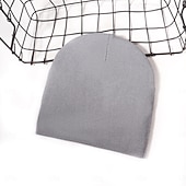 abordables Gorro-Hombre Unisexo Sombrero de Beanie Sombreros de invierno Gorros 骷髅头毛线帽 Sombrero tejido Gris oscuro Amarillo Fibra de acrílico Jacquard De Punto Acogedor Víspera de Todos los Santos Ropa Cotidiana