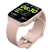 abordables Montres connectées-IDW16 Montre intelligente 1.95 pouce Smartwatch Montre Connectée Bluetooth Podomètre Rappel d&#039;appel Contrôle de l&#039;Activité Compatible avec Android iOS Hommes Longue Veille Appels Mains Libres Étanche
