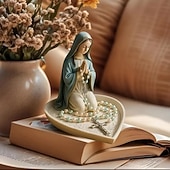 halpa Patsaat-Neitsyt Maria Jeesus rukousnauha haltija pyhä katolinen veistos uskonnollinen siunattu patsas uskonnollinen lahja sopii makuuhuoneeseen olohuoneeseen toimistotyöpöydän koristeluun