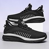 olcso Tornacipők férfiaknak-férfi piros, lélegző hálós sportcipők – könnyű, sportos futócipők hétköznapi viseletre, sporthoz és szabadtéri fitneszhez