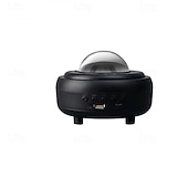 お買い得  プロジェクターライト-UFO宇宙船投影星空ランプBluetoothスピーカーRGB LEDオーロラムーンランプ寝室装飾空飛ぶ円盤投影ランプ