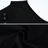 abordables Tenues-Rétro Vintage Médiéval Renaissance Armure Ensemble d&#039;accessoires Tunique Guerrier Viking Déguisement Homme Viking Halloween Carnaval Performance LARP Foire de la Renaissance Adulte Gilet Ceinture Sac