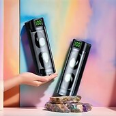 tanie Słuchawki telefoniczne i biznesowe-QB60 Zestaw słuchawkowy do prowadzenia telefonu bez użycia rąk Douszny Bluetooth 5.3 Głęboki bas Automatyczne parowanie na Apple Samsung Huawei Xiaomi MI Trening w siłowni Kemping i turystyka Trekking