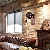 Недорогие Бра-украсьте свой домашний декор винтажным настенным светильником — идеально подходит для прихожих, кафе, баров &amp; более!