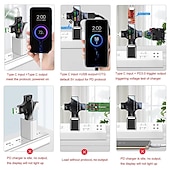 Недорогие Цифровые мультиметры и осциллографы-Тестер USB Type-C, тестер USB-C, тестер напряжения, тока, детектор, считыватель, мультиметр, цветной экран для телефона, ноутбука, внешнего аккумулятора и т. д.