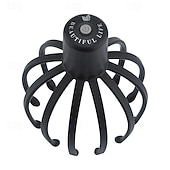 economico Massaggiatori per corpo-massaggiatore elettrico per cuoio capelluto a forma di artiglio di polpo, antistress, grattatesta, stimolazione dei capelli, massaggiatore per la testa, assistenza sanitaria