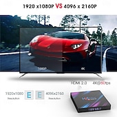 levne TV boxy-Android 10.0 TV box H96max Bluetooth 4.0 4K 4K podpora H.265 Cortex-A53 2GB 4GB 64GB 32GB 16GB