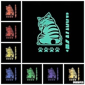 olcso Járműszolgáltatás-autó hátsó ablaktörlő vicces farkcsóváló macska matrica, aranyos mozgó macska matrica hátsó ablakra, fényvisszaverő vízálló autó ablaktörlő dekoráció, autó hátsó üvegére matrica