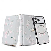 cheap iPhone Cases-Phone Case For iPhone 17 Pro Max 17 Air 16 15 14 Pro Max Plus 13 Pro Max Wallet Case Detachable Full Body Protective with Lanyard Retro Genuine Leather