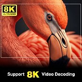 ieftine Cutii TV-Lemfo H96max M2 Smart TV Box Android 13 RK3528 8K 1000M WiFi 6 DDR4 Set Top Box Control Vocal Android TV Box Player Media