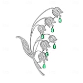 preiswerte Anstecker und Broschen-Broschen Klassisch Retro Blume Elegant Mode Personalisierte Einfach Luxus Brosche Schmuck Weiß / Silber Perlenrosa Grün Für Hochzeit Party Geschenk Verlobung Abschlussball Festival