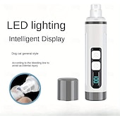 cheap Tool Accessories-Dog Nail Grinder Quiet, Dog &amp; Cat Nail Grinder with LED Light &amp; Battery Display - Painless Nail Trimmer for Small to Large Pets, Thick Nails, and Sensitive Paws