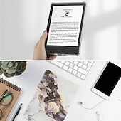 رخيصةأون أغطية Kindle-غطاء حماية تابلت لجهاز أمازون كيندل بيبر وايت (الجيل الثاني عشر) 2024، كيندل بيبر وايت (الجيل الحادي عشر) 2022، بمقبض 6 فتحات، مع خاصية الإيقاظ/النوم التلقائي الذكي، واقٍ كامل للجسم، مصنوع من مادة TPU