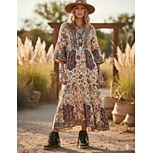 cheap Ankle Boots-Women's Brown Fringe Moccasin Ankle Bootswith Lace-Up Design for Boho Style - Perfect for Festivals and Everyday Wear