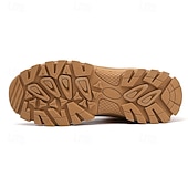 economico Stivali invernali e neve-scarponi da trekking caldi e impermeabili da uomo con fodera in pelliccia, suola antiscivolo, scarpe da trekking e da campeggio all'aperto