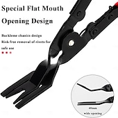 cheap Vehicle Service-Panel Clip Pliers, Car Trim Rivet Removal Tool - Ergonomic Tools Multifunctional Puller for Maintenance Truck Auto Road Trip Automotive Repair Vehicle