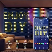 levne Chytré dekorativní osvětlení-chytré LED záclonové světýlka, LED záclonové světýlka měnící barvu, dynamické DIY záclony s vílími řetězci do ložnice, pozadí, párty, interiéru, exteriéru (aplikace, dálkové ovládání)