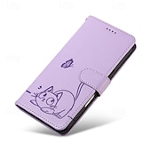 levne Ostatní pouzdra-telefon Carcasă Pro Google Pixel 10 Pro XL Pixel 9 Pro XL Pixel 8 Pro Pixel 7 Pro Pouzdro na peněženku Ochrana celého těla s Lanyardem Nárazuvzdorné Kočka Retro PU kůže