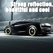 olcso Járműszolgáltatás-20 db fényvisszaverő keréktárcsa matrica – sötétben világító biztonsági matricák autókra, motorkerékpárokra &amp;kerékpárok