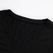 男性用 Tシャツ 半袖シャツ ティートップ 半袖 Vネック 夏 平織り ファッション デザイナー ベーシック クラシック バケーション ストリート お出かけ ブラック ホワイト レッド メンズトップTシャツ お買い得  ベーシックTシャツ-男性用 Tシャツ 半袖シャツ ティートップ 半袖 Vネック 夏 平織り ファッション デザイナー ベーシック クラシック バケーション ストリート お出かけ ブラック ホワイト レッド メンズトップTシャツ