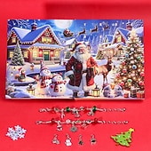 cheap Advent Calendar-Christmas Advent Calendar Bracelets 2025 for Girls, 24 Days DIY Jewelry Making Kit with 22 Charm Beads and 2 Adjustable Bracelets, Xmas Countdown Gift for Kids Teens Women