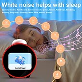 お買い得  テスター＆検出器-人気のスマートAI目覚まし時計、子供用液晶ディスプレイ、充電式バッテリー、Wi-Fi機能、AI音声制御スマートキッズタイマー