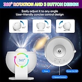economico Lampada proiettore e proiettore laser-Proiettore stellare 13 in 1, proiettore planetario, proiettore galassia per camera da letto, proiettore aurora, proiettore luce notturna per bambini e adulti