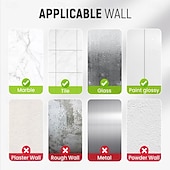 billiga Kransar, Girlander &amp; Swags-4-pack sugkoppskrokar för kransar på glas, modell sugkoppskrokar utan borrning, kranshängare för ytterdörrar, handdukskrokar i metall för duschar och badrumsspeglar