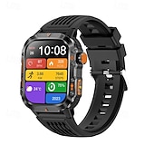 Χαμηλού Κόστους Smartwatch-HT36 Εξυπνο ρολόι 2.01 inch Bluetooth Βηματόμετρο Υπενθύμιση Κλήσης Παρακολούθηση Ύπνου Συσκευή Παρακολούθησης Καρδιακού Παλμού καθιστική υπενθύμιση Συμβατό με IP68